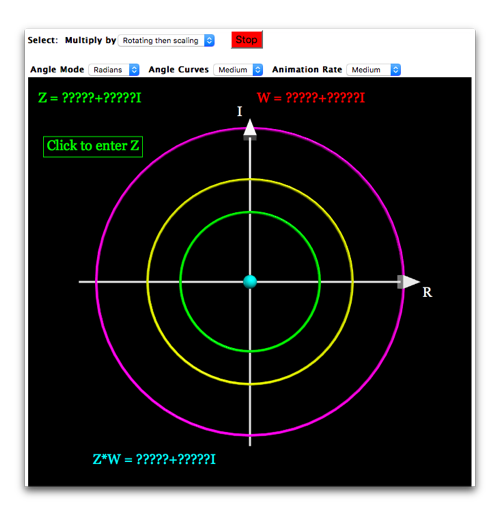 Multiplication of Complex Numbers