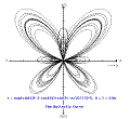 Small plot of polar Butterfly Curve