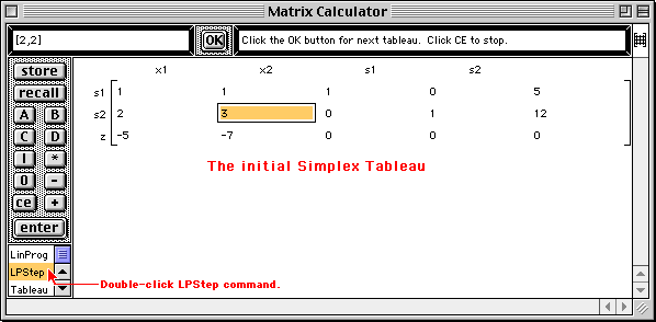 LPStep of Matrix3