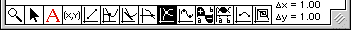 Palette with Intersection Tool Selected