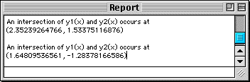 Intersection Output